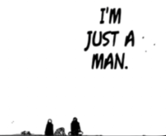 Image of Kaneki from Tokyo Ghoul sitting on a ledge coming to a realization about himself